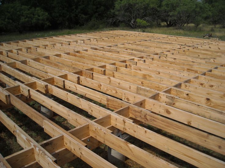 Suspended And Solid Flooring And Joists