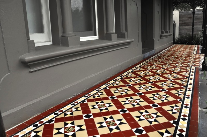 Lay Victorian Tesated Tiles, How Much Is Labor Cost To Lay Tile